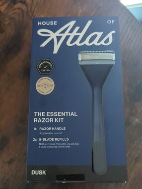 House of Atlas Men’s Razor Kit - Dusk (Blue)